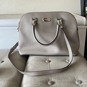 Michael Kors purse. Light gray